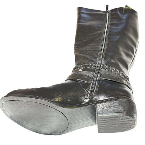 SO Olive Black Women's Riding Boots - Size 8 medium - Picture 4 of 6